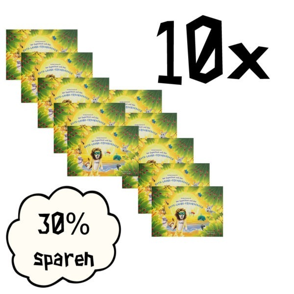 10 Freundebücher zum Spezialpreis